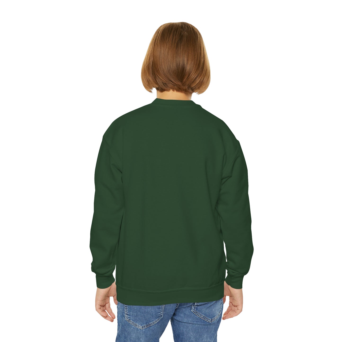 Sweat-shirt à col rond pour jeunes