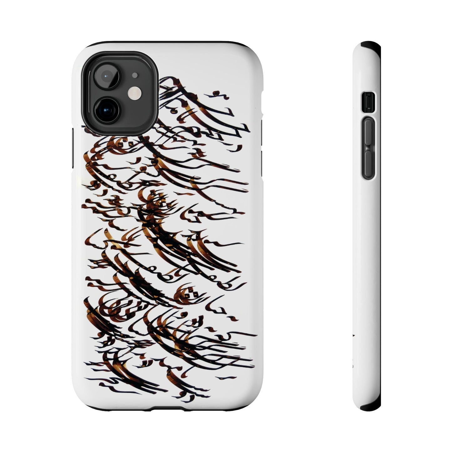 Persian Calligraphy Phone Case C-T-22 with intricate design by Iranian artist Suleiman Miri.