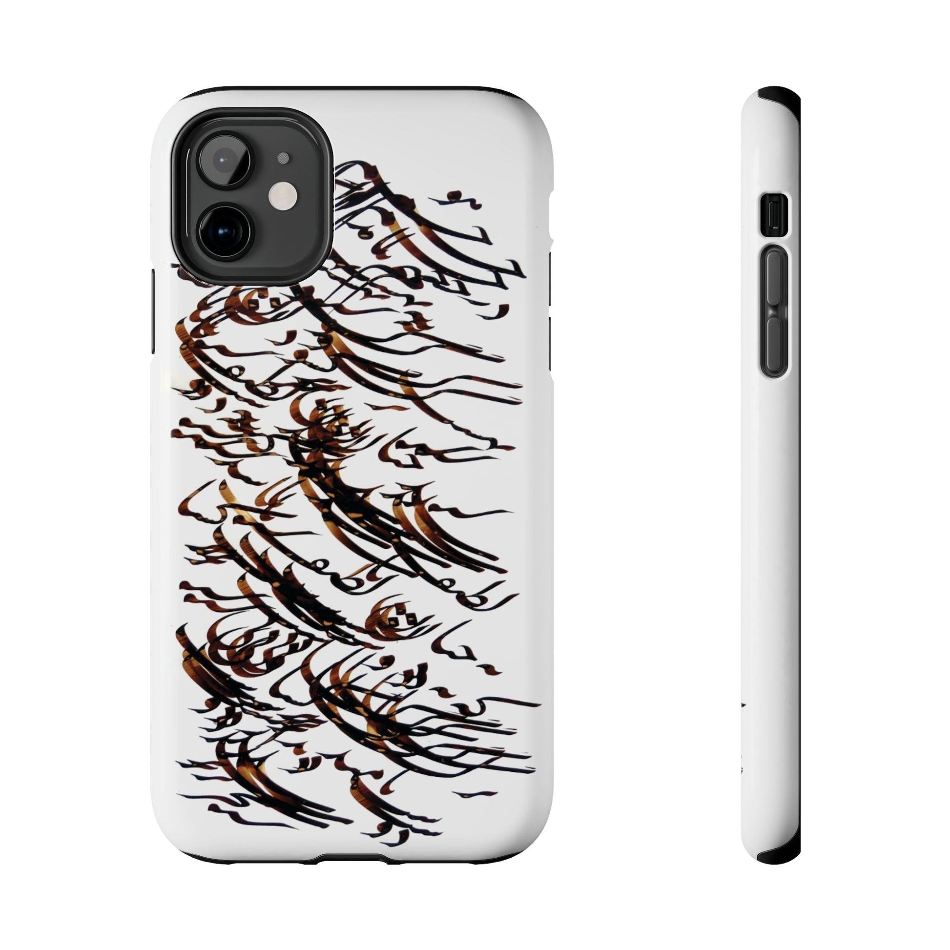 Persian Calligraphy Phone Case C-T-22 with intricate design by Iranian artist Suleiman Miri.