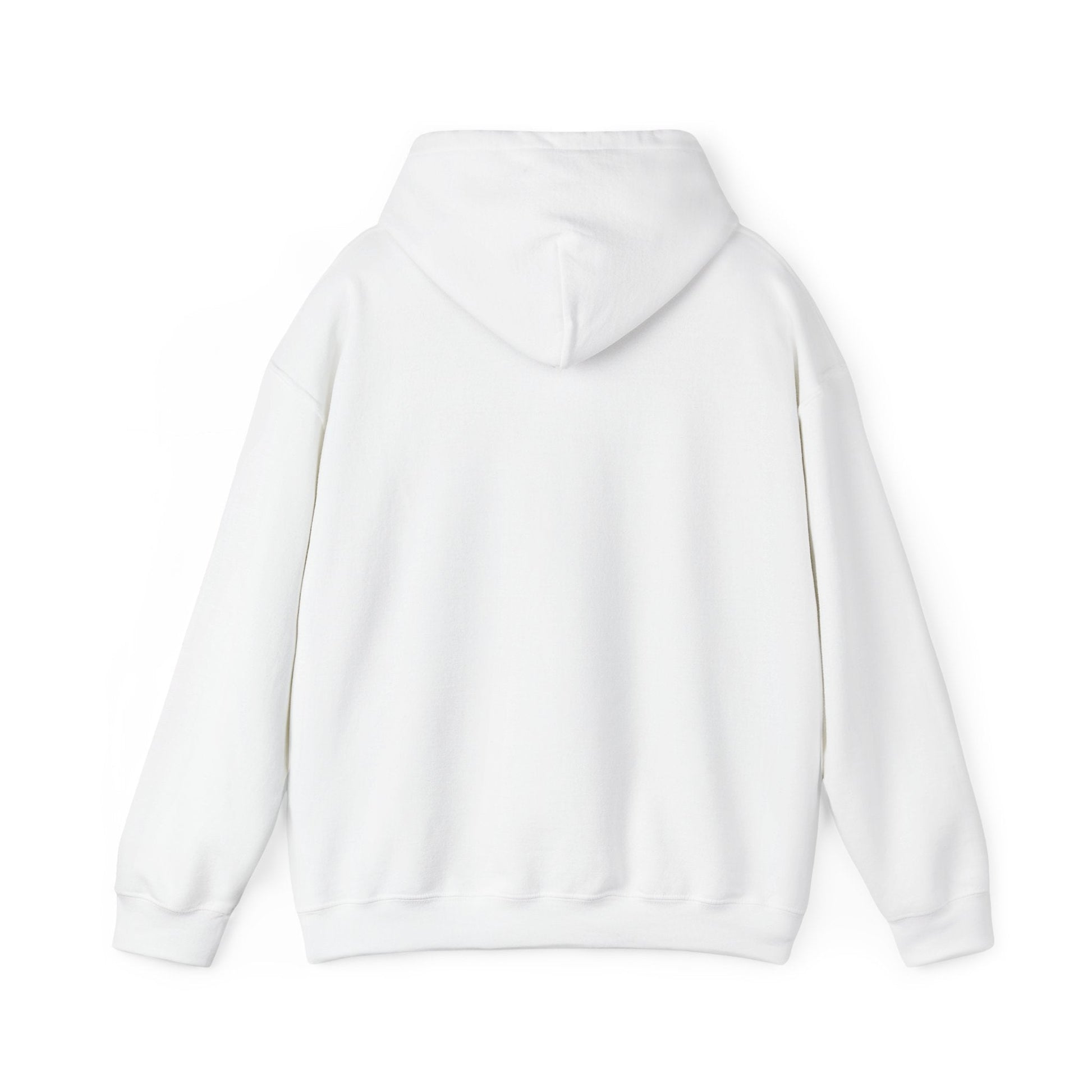 White hoodie with adjustable hood, perfect Valentine's Day gift for women.