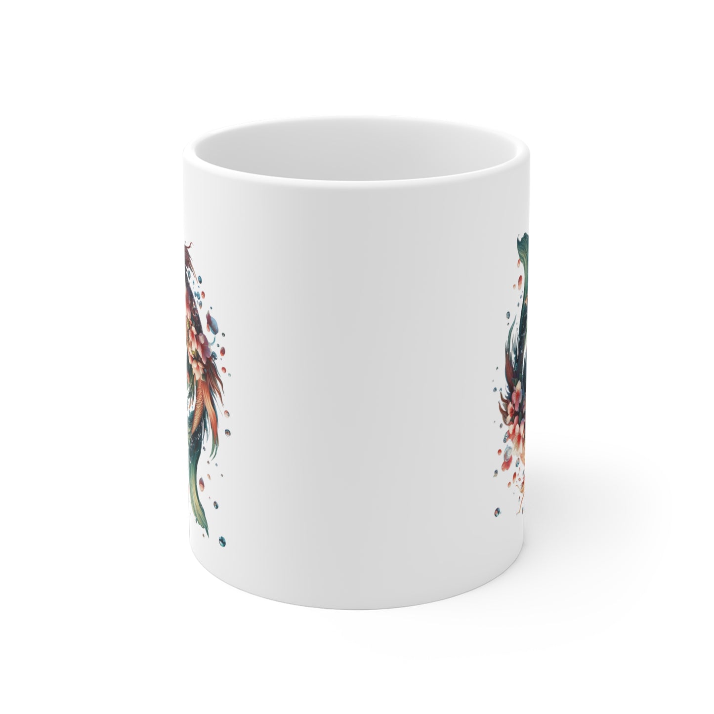 Hello Spring Floral Ceramic Mug - 11oz/15oz/20oz