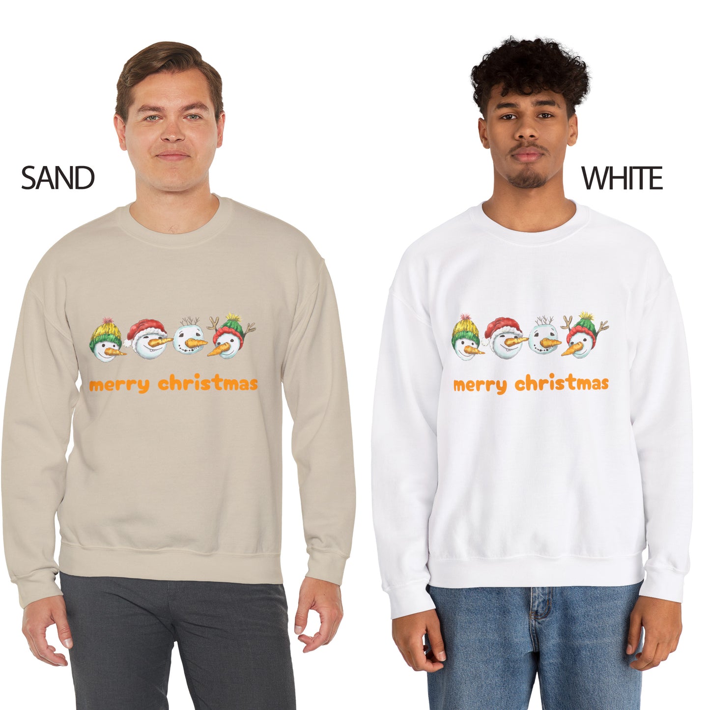 Funny Merry Christmas Hoodie, Cute Hoodie Gift For Hair, Women's Christmas Hoodie, Hoodie For Him, Winter Gift For Men, Christmas Snowman,