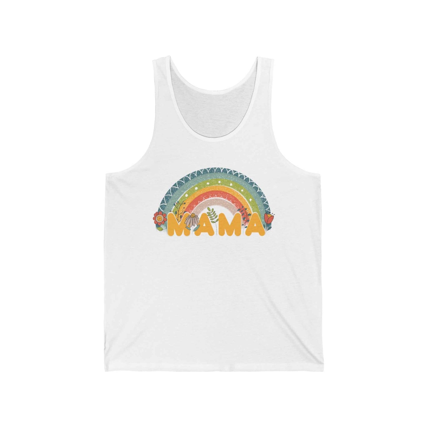 Unisex Jersey Tank, Model "Mom7"