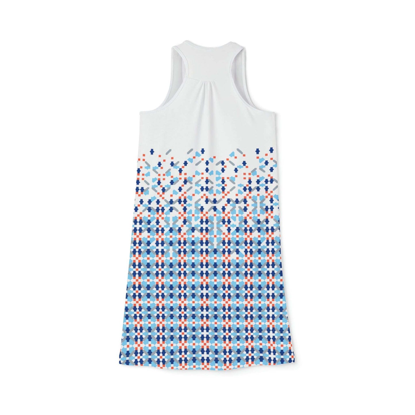 Women's Racerback Dress (AOP) , Maulana poem model D-T-24