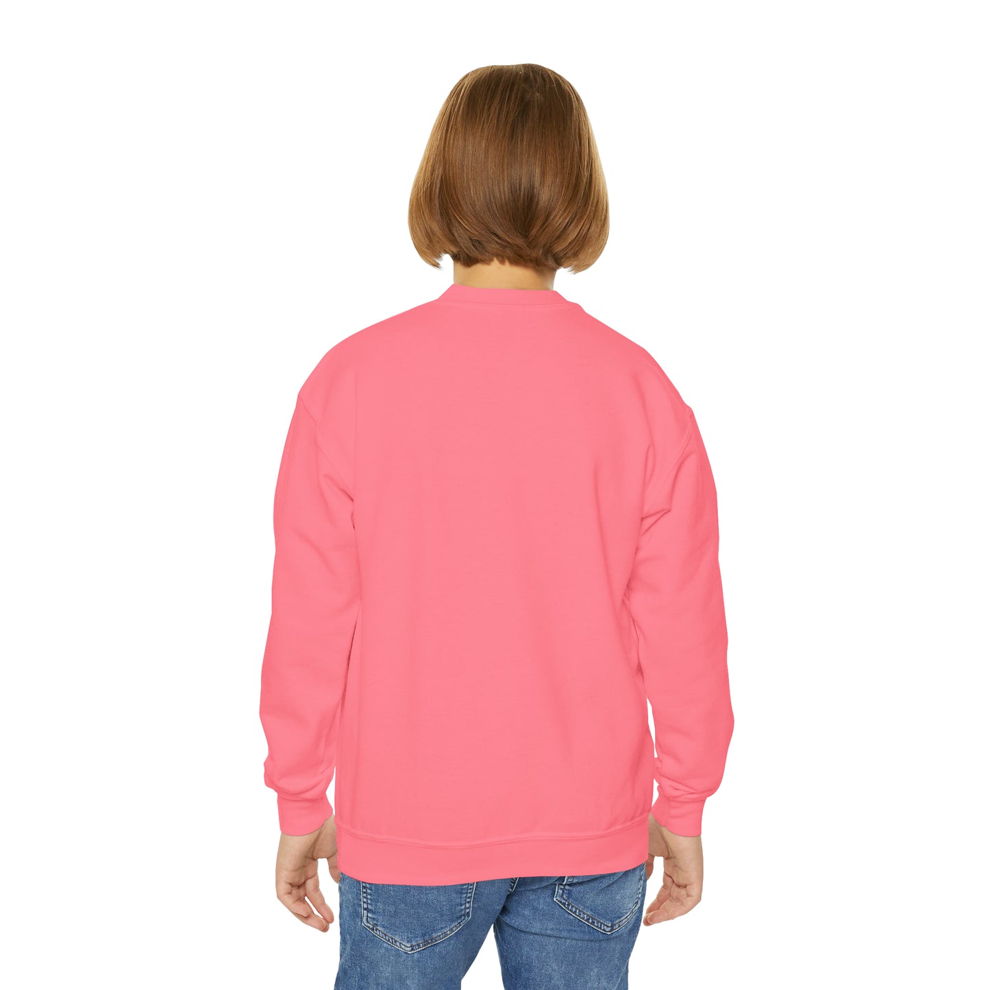 Sweat-shirt à col rond pour jeunes