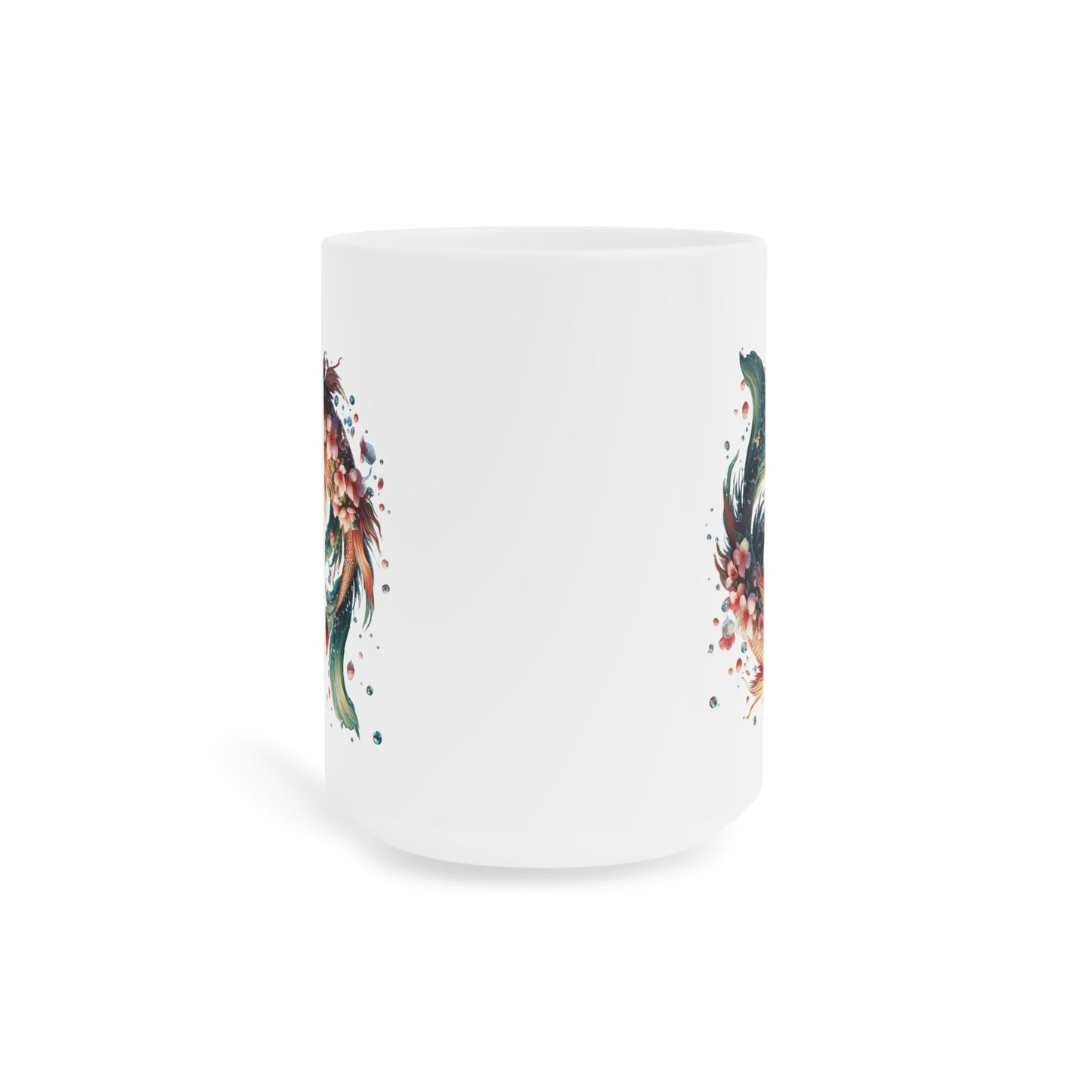 Hello Spring Floral Ceramic Mug - 11oz/15oz/20oz