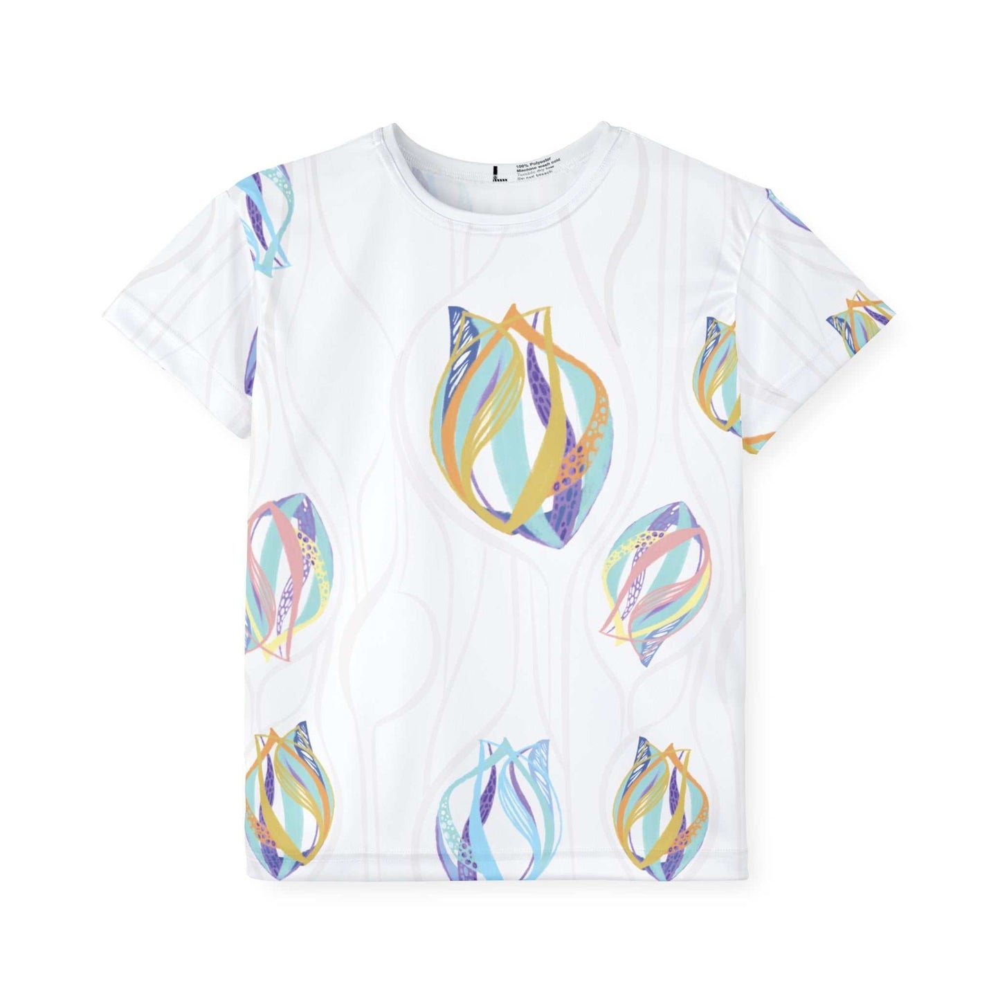 Kids Sports Jersey AOP featuring colorful, customizable design for active youngsters.