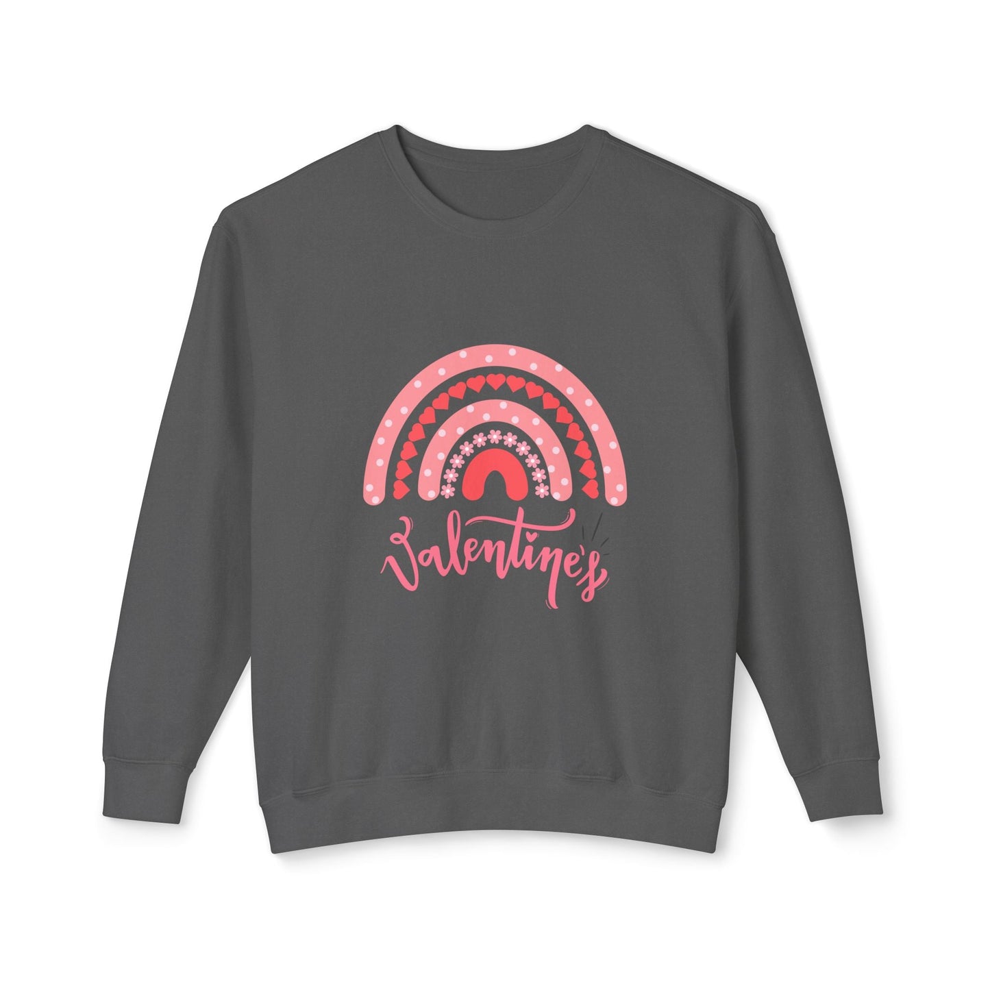 Valentine's Day sweatshirt with heart design, trendy sweater for girlfriends.