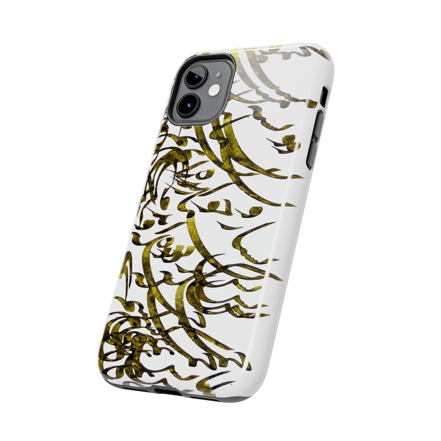 Persian Calligraphy Phone Case model C-T-11 with elegant intricate design.