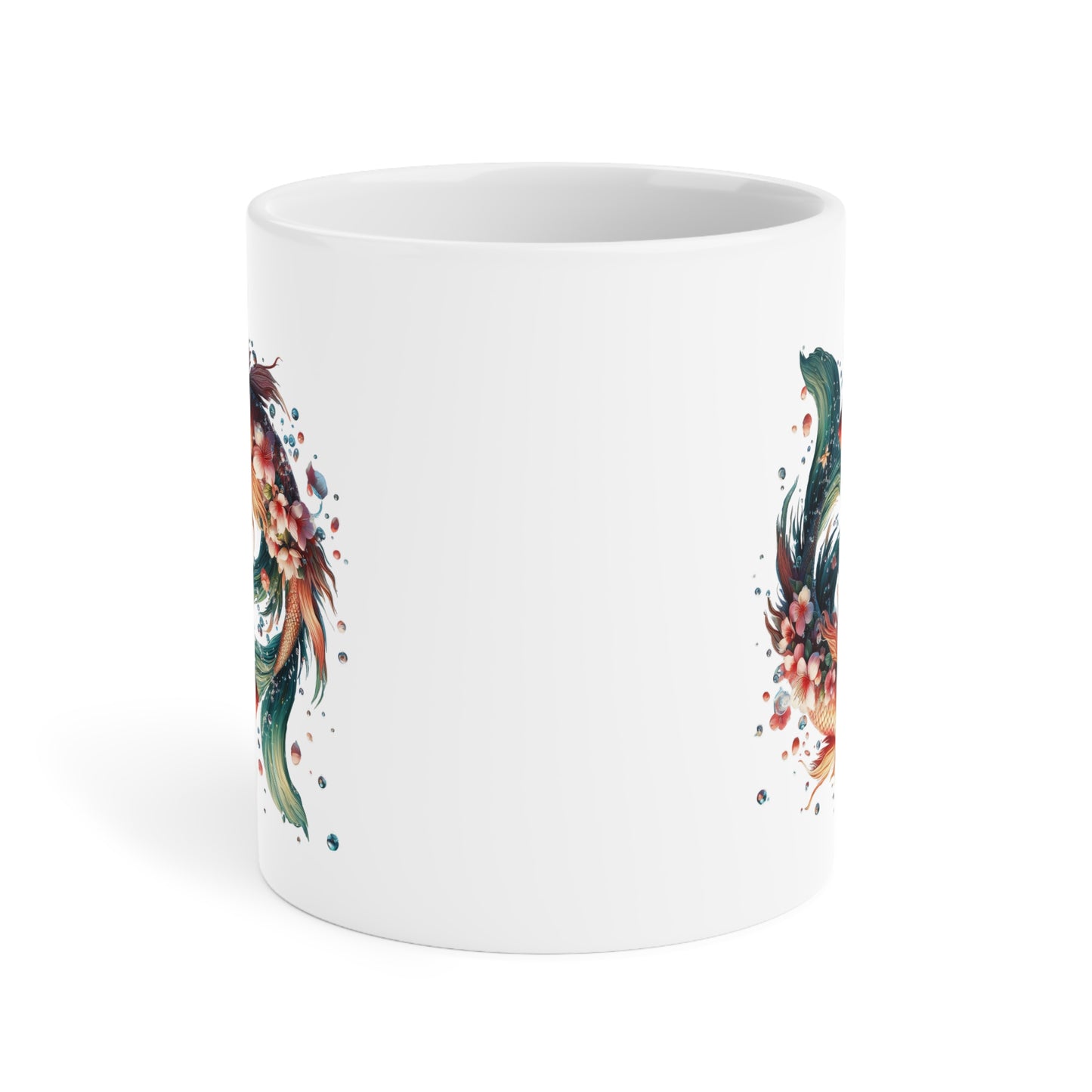 Hello Spring Floral Ceramic Mug - 11oz/15oz/20oz