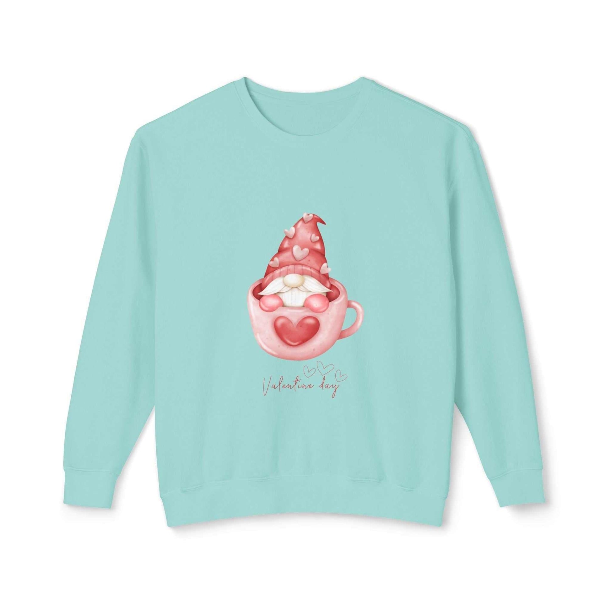 Cute gnomes sweatshirt; perfect Valentine's gift for girlfriend.