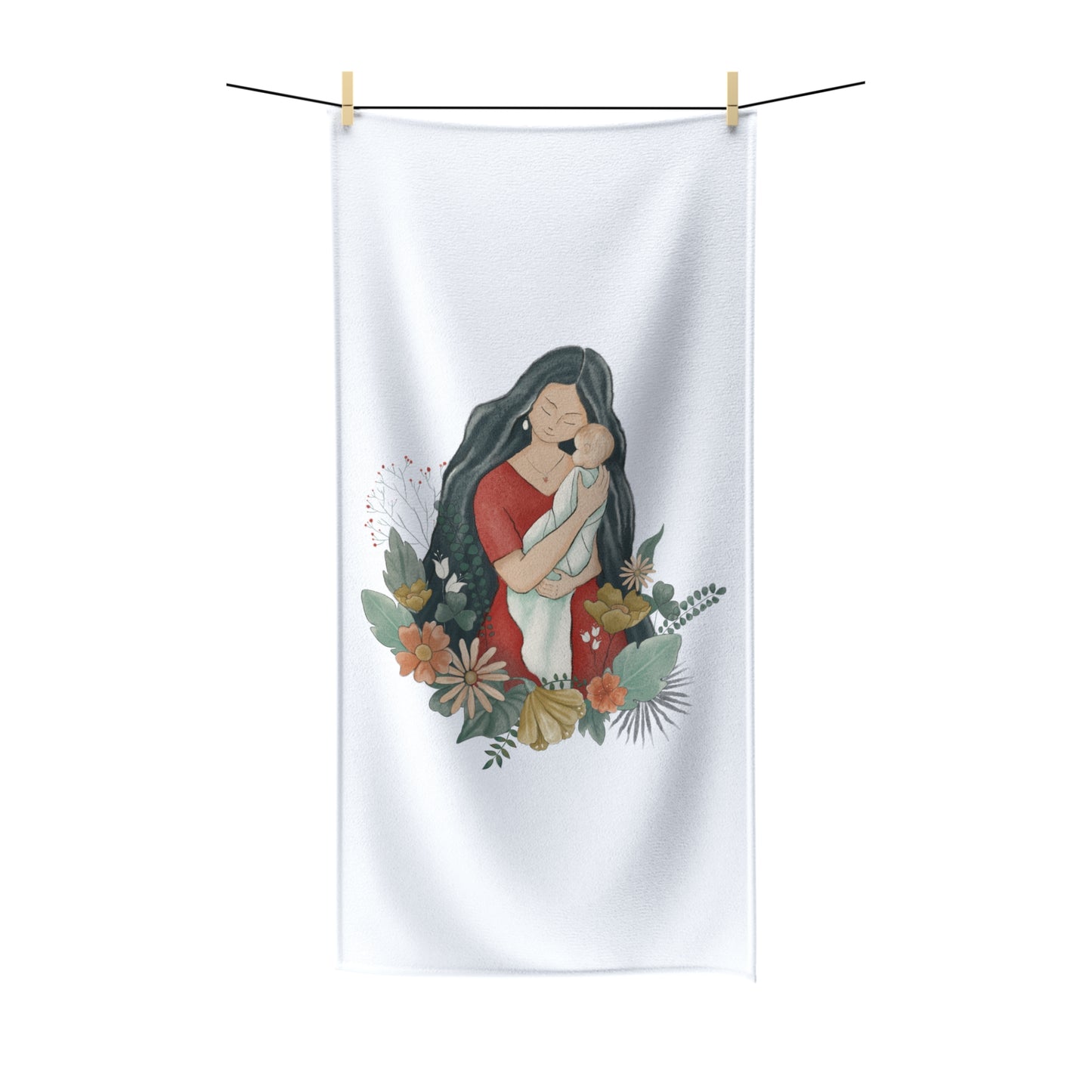 Polycotton Towel, Model "Mom"