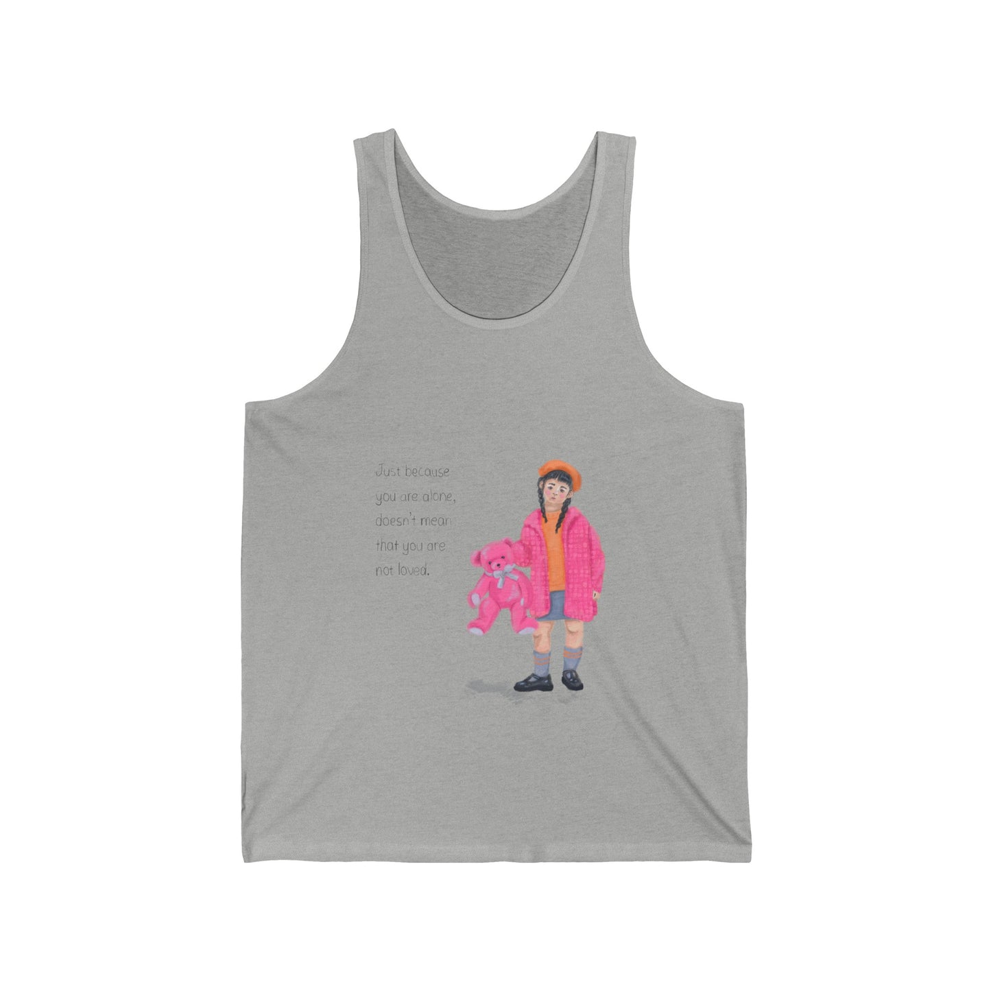 Unisex Jersey Tank, Model D-2