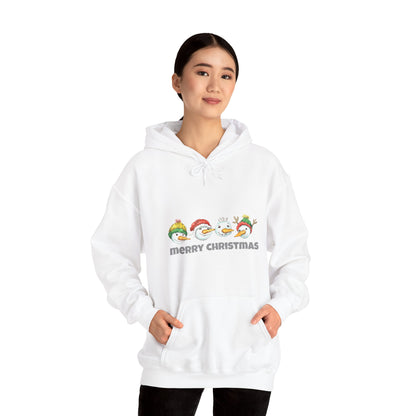 Funny Merry Christmas hoodie, cute hoodie, hoodie christmas gifts, women's Christmas hoodie, winter gift for men, Christmas snowman