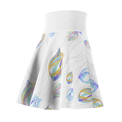 Women's Skater Skirt (AOP), MODEL B-P-19