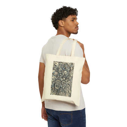 Cotton Canvas Tote Bag, Model B-S-5