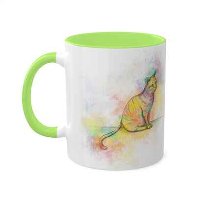 Love Mug MODEL "Pishi", Green