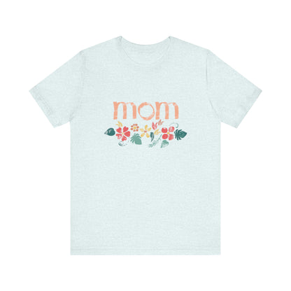 Unisex Jersey Short Sleeve Tee, Model "Mom3"