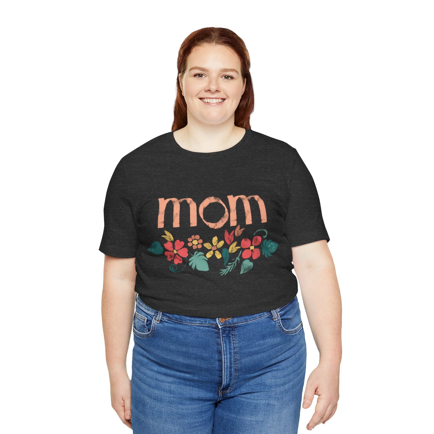 Unisex Jersey Short Sleeve Tee, Model "Mom3"