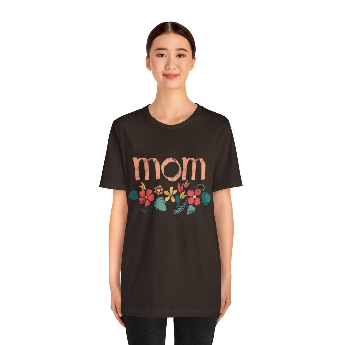 Unisex Jersey Short Sleeve Tee, Model "Mom3"