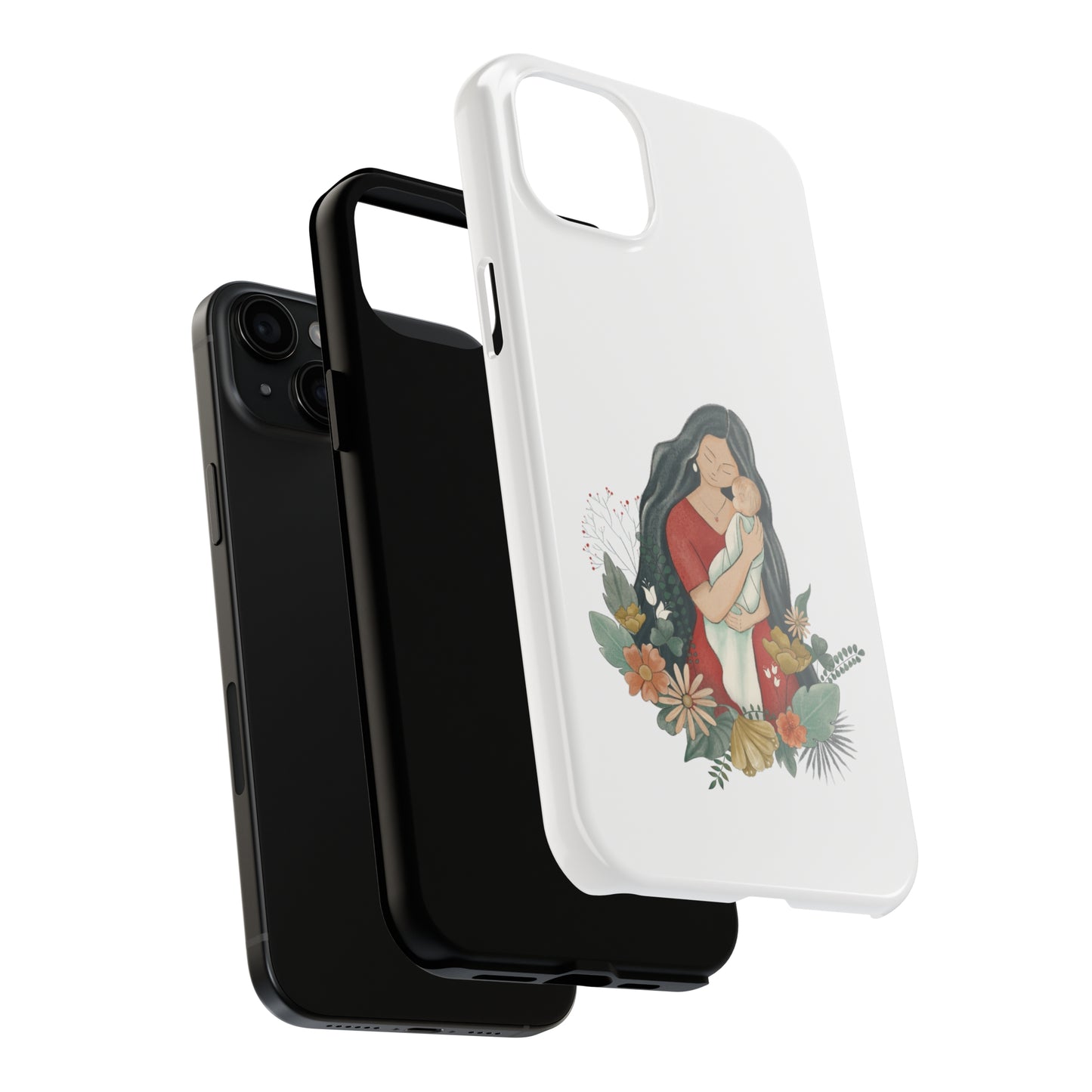 Persian Calligraphy Phone Case, Model "Mom"