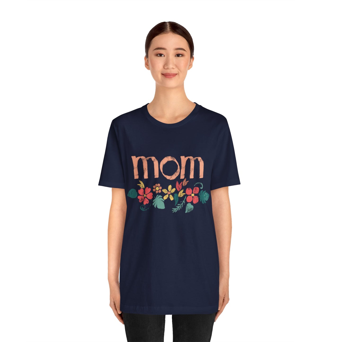 Unisex Jersey Short Sleeve Tee, Model "Mom3"