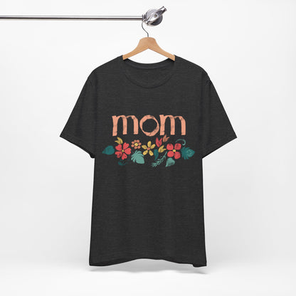 Unisex Jersey Short Sleeve Tee, Model "Mom3"