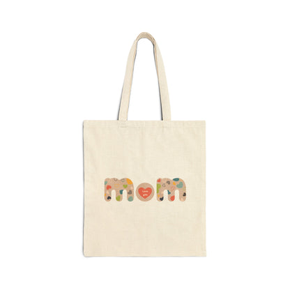 Cotton Canvas Tote Bag, Model "Mom6"