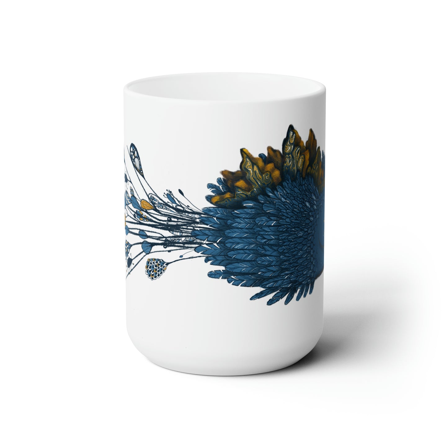 Ceramic Mug 15oz, Model "SHAMAHI"