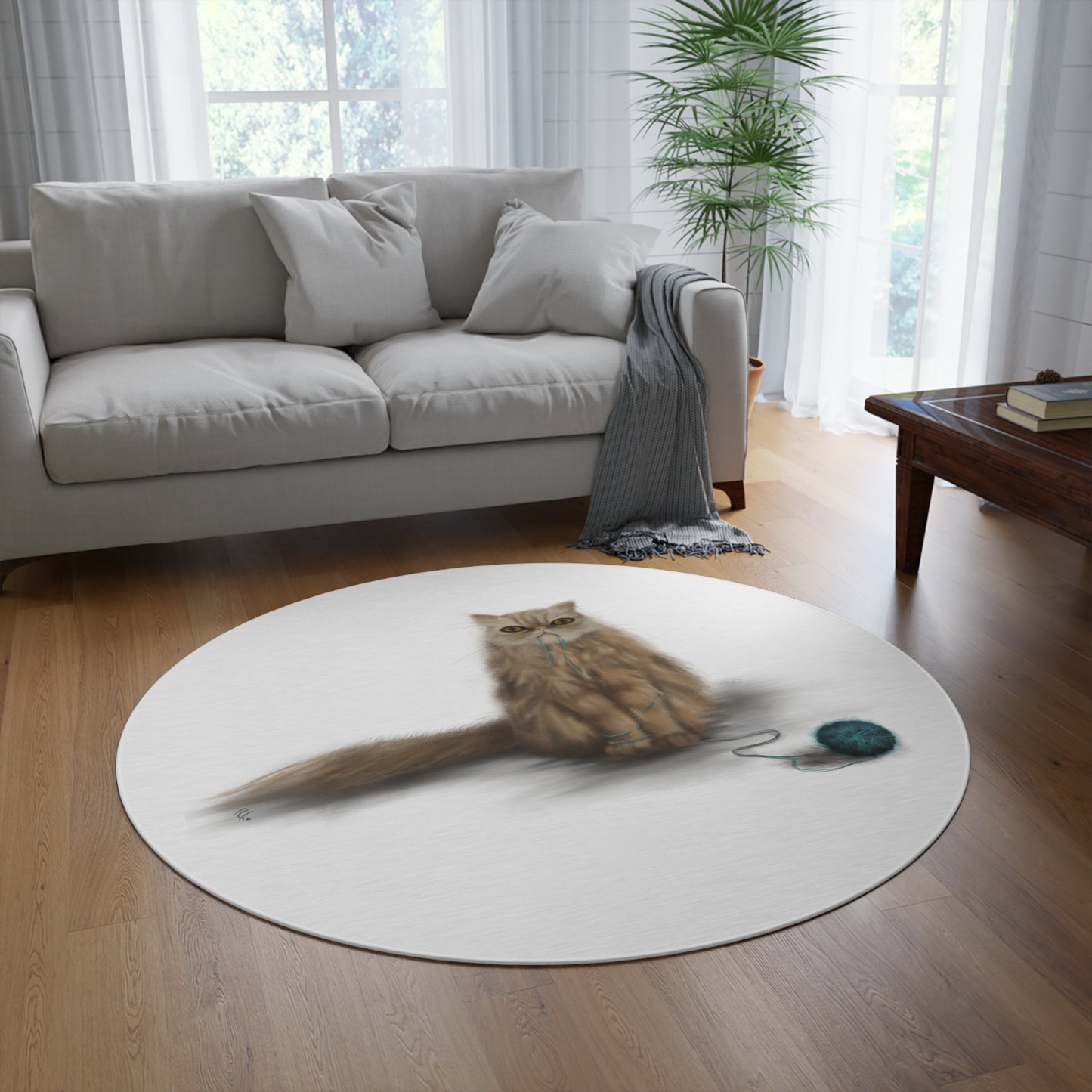 Round Rug "SHUGA"