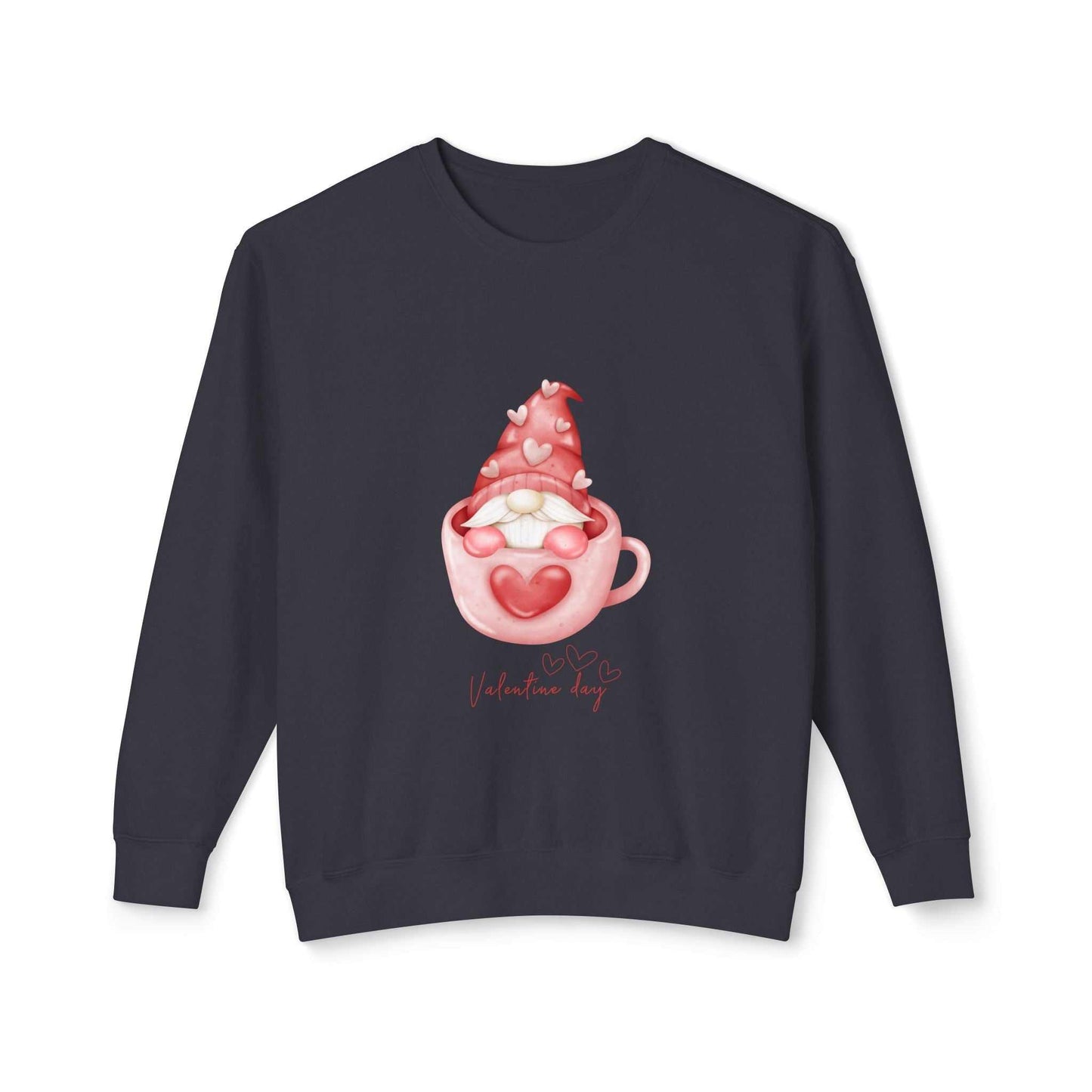 Cute gnomes sweatshirt for Valentine's Day, lovely gift for girlfriend, trendy design.