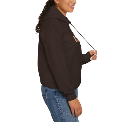 Unisex Heavy Blend™ Hooded Sweatshirt, Model "Mom2"