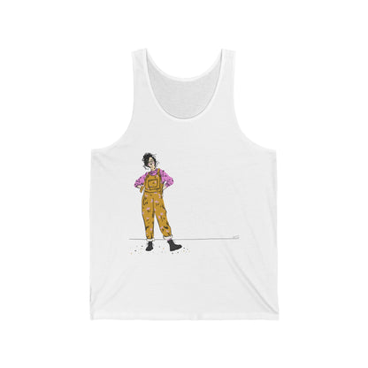 Unisex Jersey Tank, Model D-5