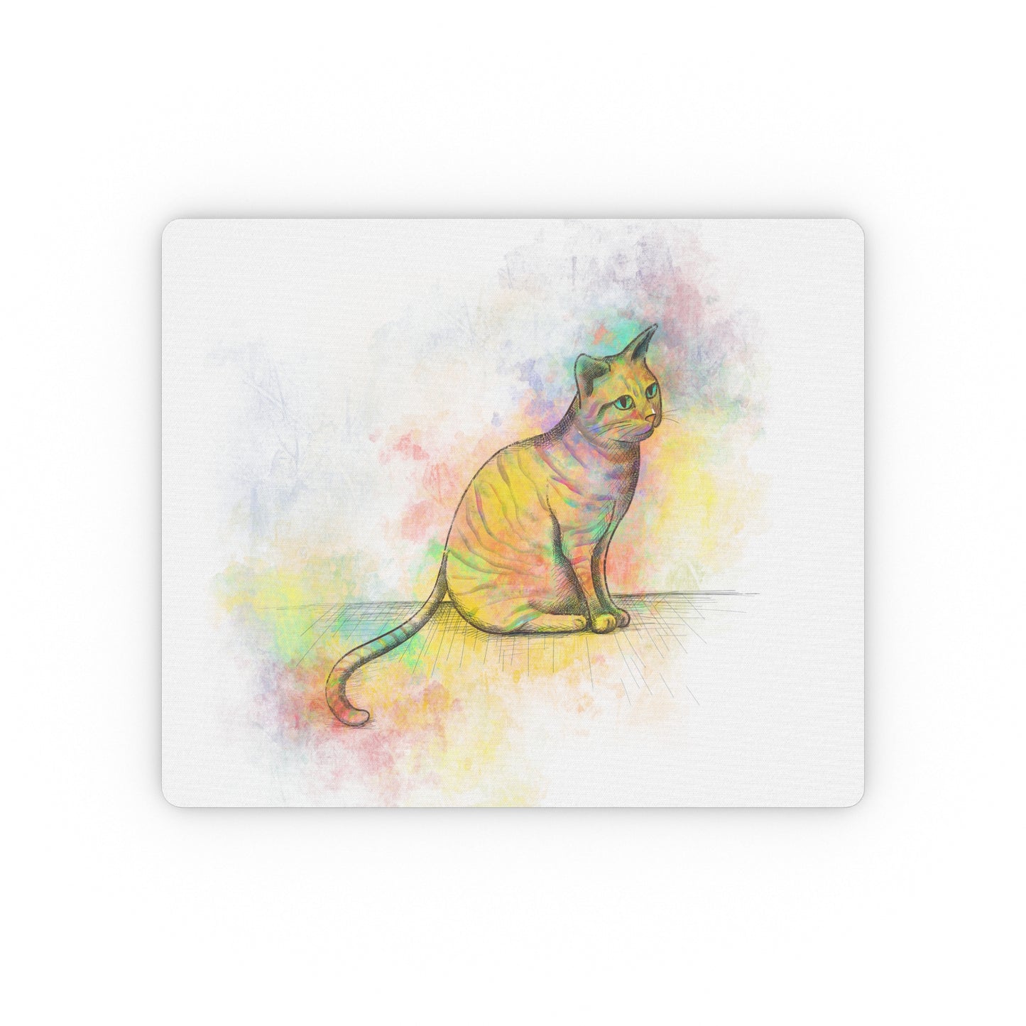 Rectangular Mouse Pad , Model "Pishi"