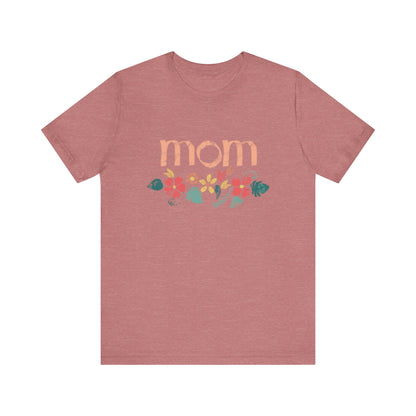 Unisex Jersey Short Sleeve Tee, Model "Mom3"