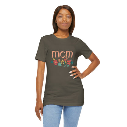 Unisex Jersey Short Sleeve Tee, Model "Mom3"