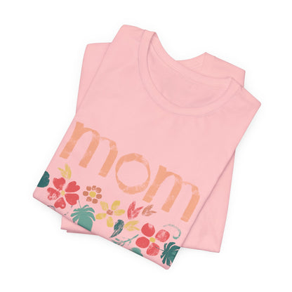 Unisex Jersey Short Sleeve Tee, Model "Mom3"