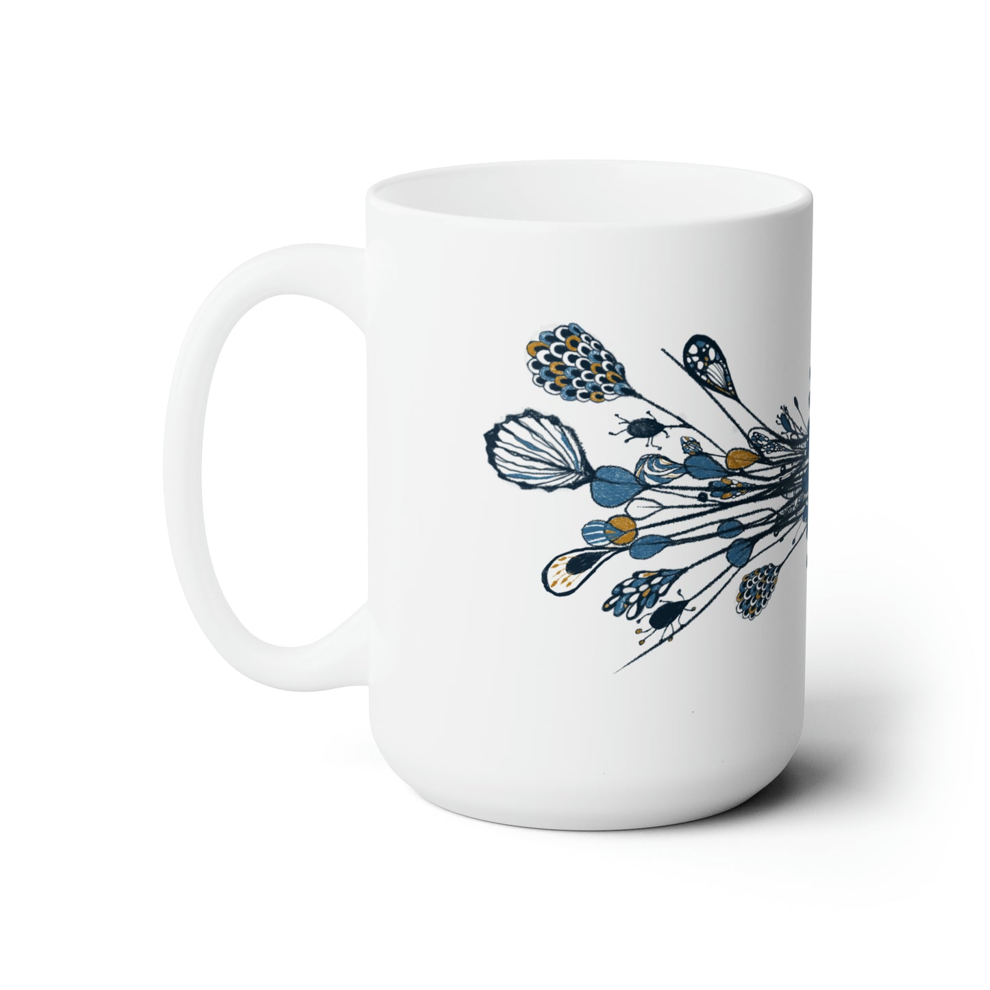 Ceramic Mug 15oz, Model "SHAMAHI"