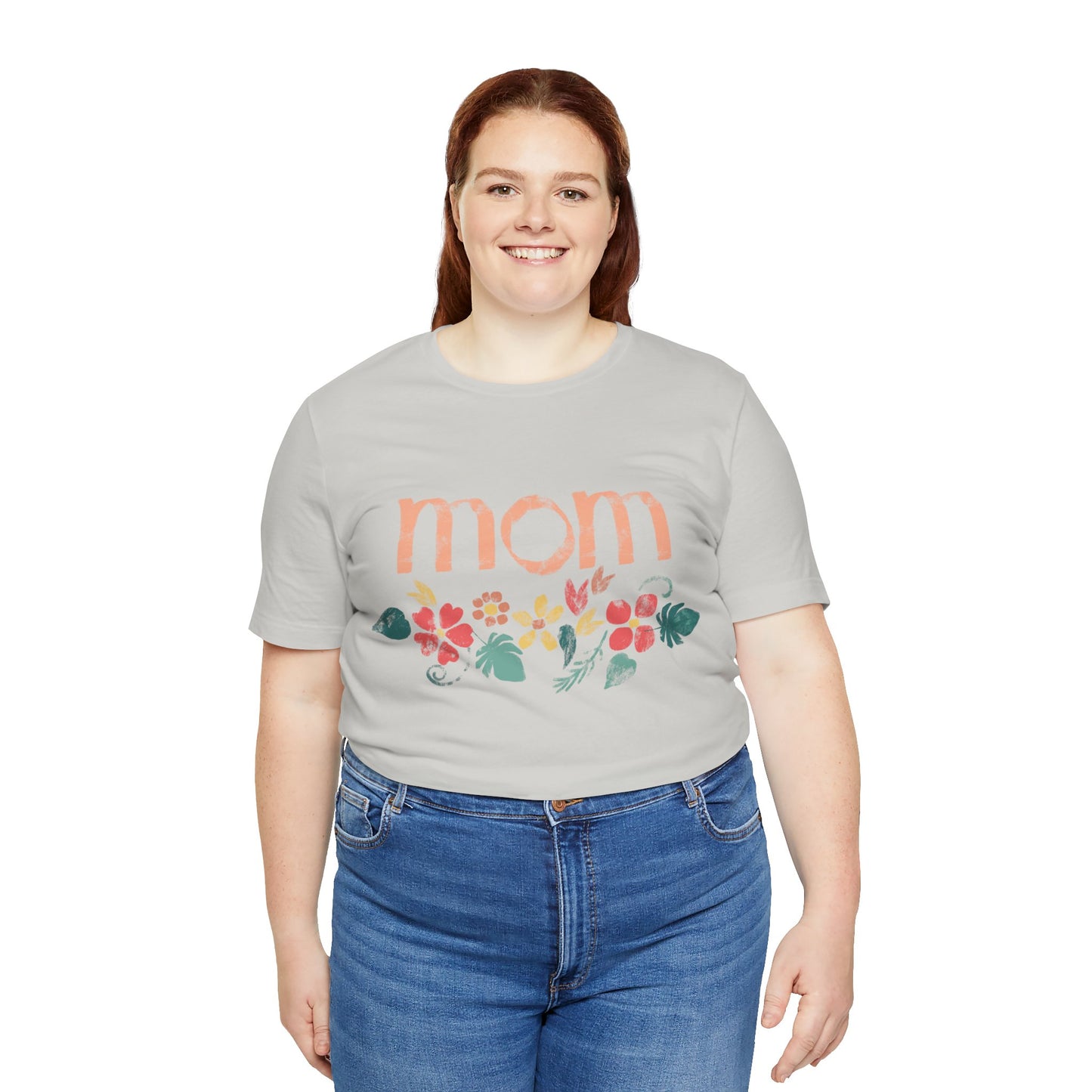 Unisex Jersey Short Sleeve Tee, Model "Mom3"