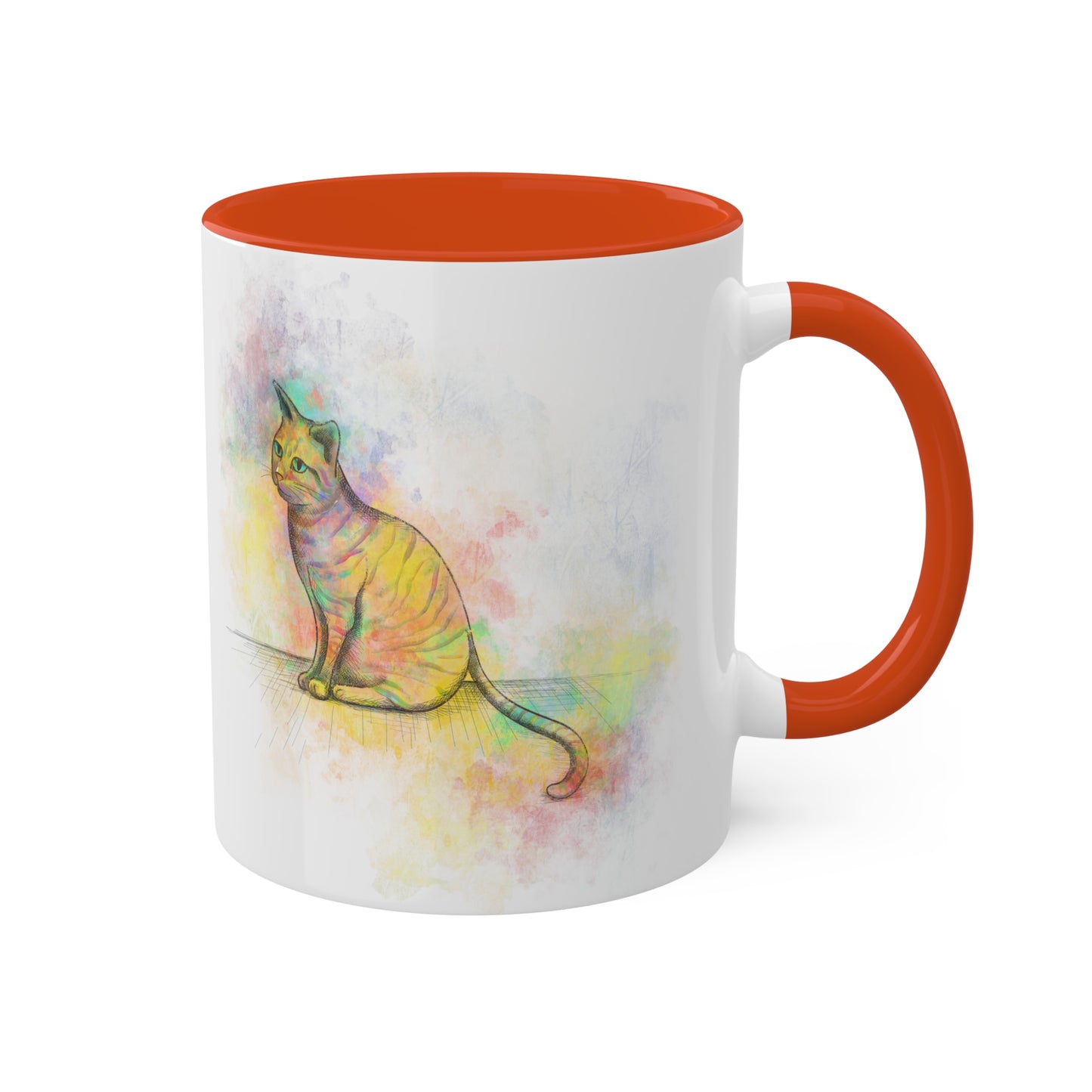 Love Mug MODEL "Pishi", Green