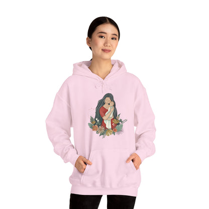 Unisex Heavy Blend™ Hooded Sweatshirt, Model "Mom"