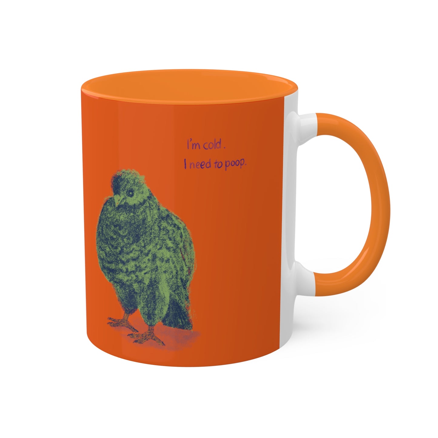 Love Mug MODEL D-3 Orange