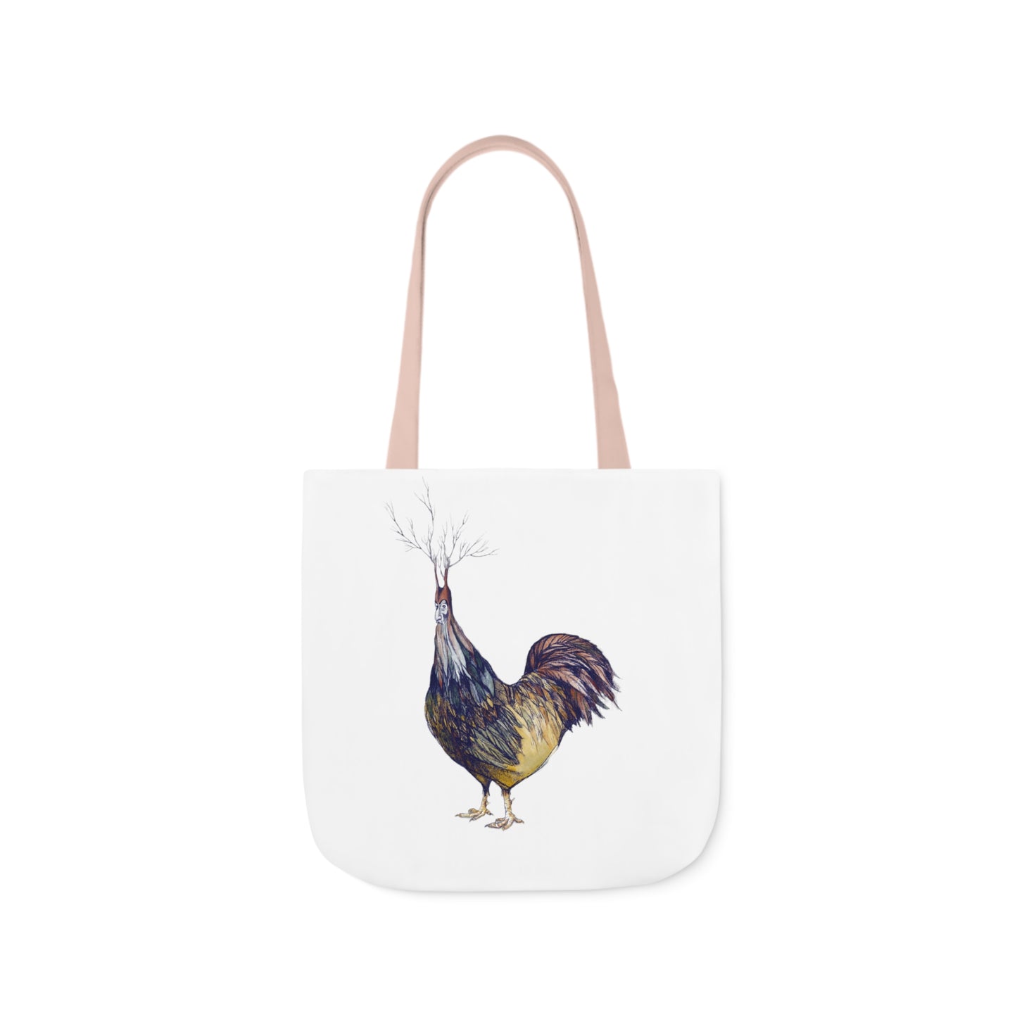 Polyester Canvas Tote Bag (AOP), "Hidden Things"