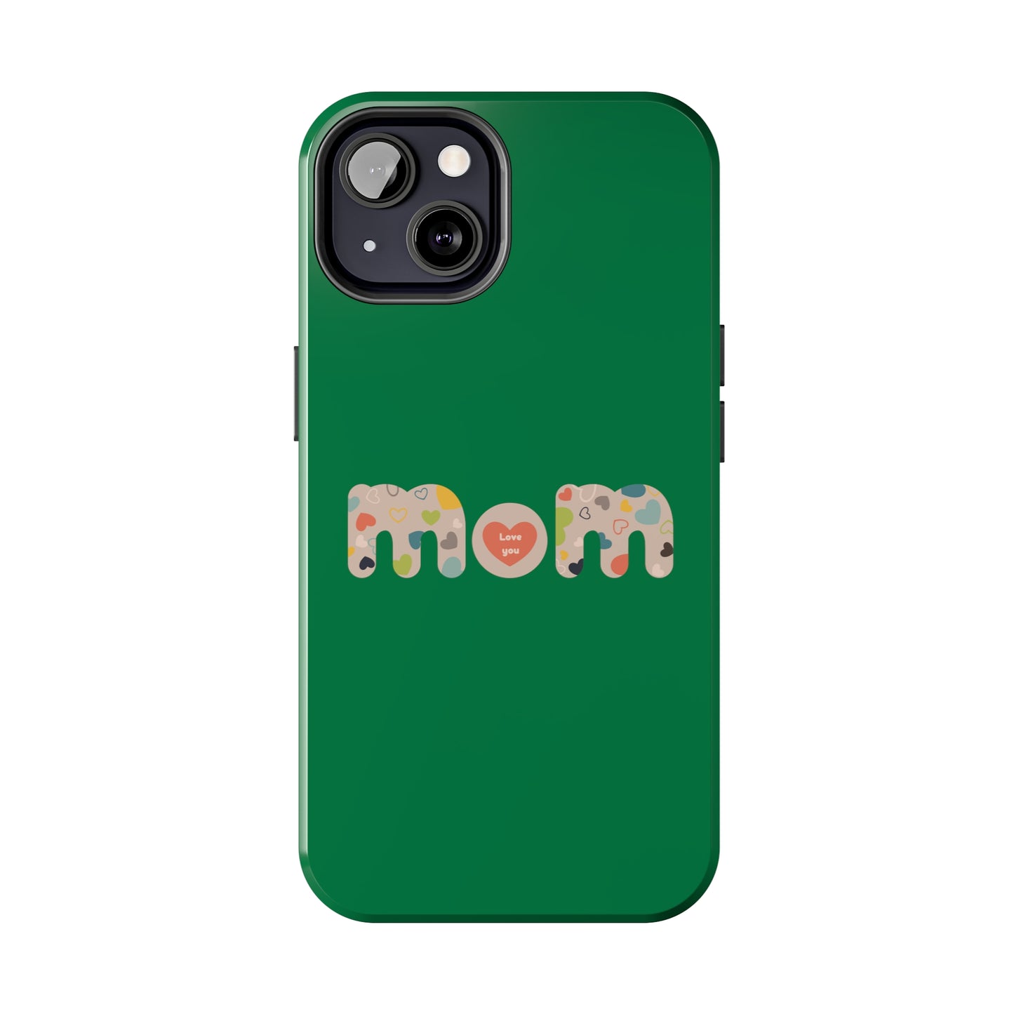 Tough Phone Cases, "Mom6" Green