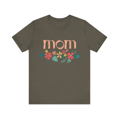 Unisex Jersey Short Sleeve Tee, Model "Mom3"