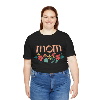 Unisex Jersey Short Sleeve Tee, Model "Mom3"