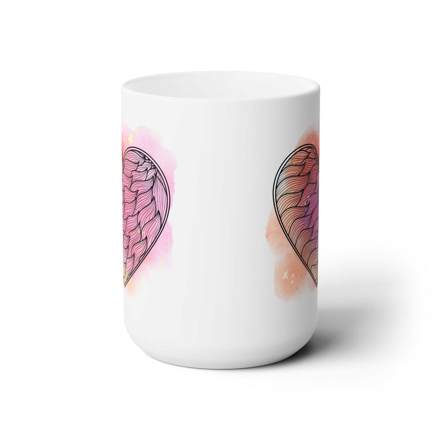 Valentine Mug, Ceramic Mug 15oz