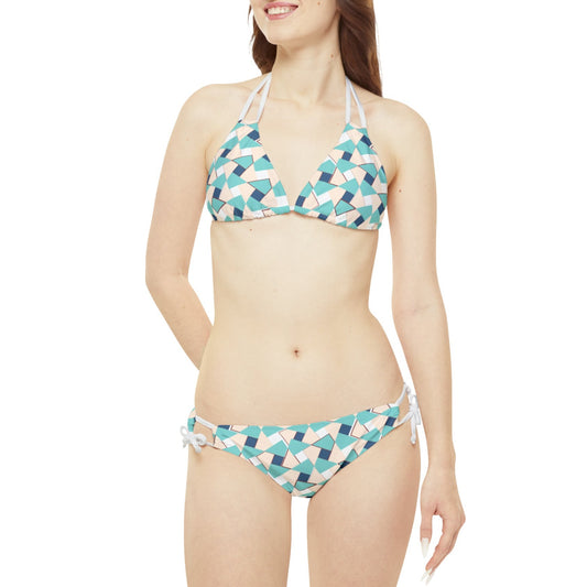 Strappy Bikini Set, MODEL B-P-15