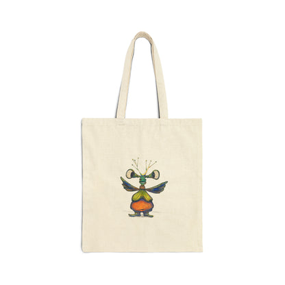 Cotton Canvas Tote Bag, Model "Magas"