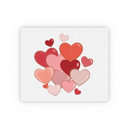 Rectangular Mouse Pad, Hearts